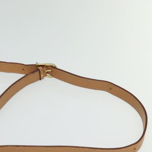 CELINE Macadam Canvas Shoulder Bag Pvc Leather Brown Gold - Picture 8 of 13